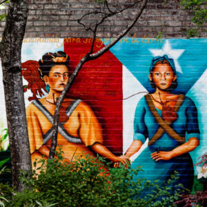 April 2012, E Harlem, Community Garden, Lexington Ave.